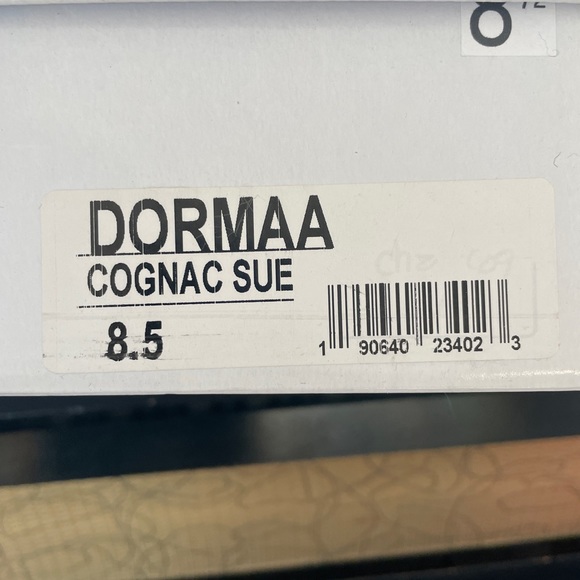 Steve Madden Dormaa Cognac Sue Leather Suede boots size 8.5 NIB - Picture 9 of 9